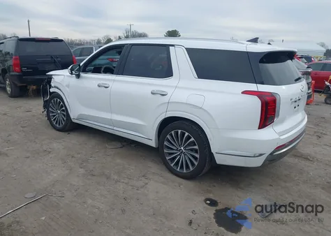 2025 Hyundai Palisade Calligraphy из США, поврежденный, VIN KM8R7DGE7SU955610